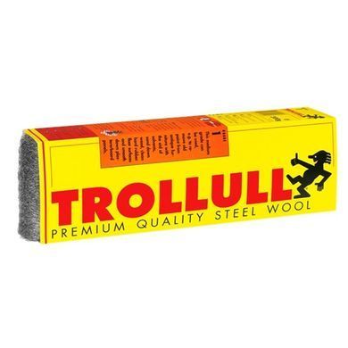 Стальная вата 0000 - Trollul Steel Wool 200г 1869 фото